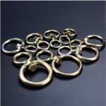 Q235 Steel Wire Rod Metal Swivel Hook in Galvanized Surface (3.5cm~6.5cm)