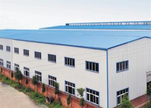 China Metal Fabrication Workshop Steel Building Prefabricated With Daylighting factory