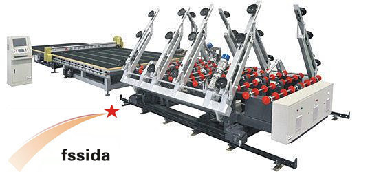 Automatic CNC Glass Loading Cutting Breaking Line Glass Cutting Machine for Glass Processing