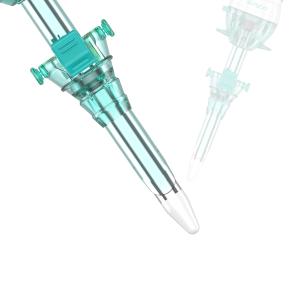 China 12mm Blunt Obturator Disposable Plastic Hasson Trocar and Sleeve factory