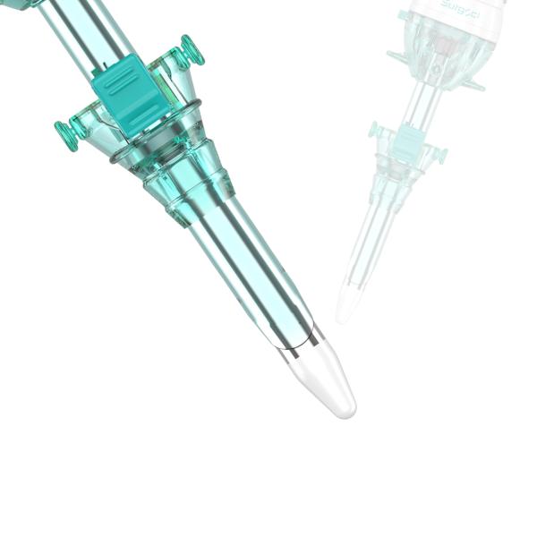12mm Blunt Obturator Disposable Plastic Hasson Trocar and Sleeve