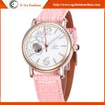 SH09 Genuine Leather Watch for Woman Rose Flower Vintage Watches Gift Wristwatch