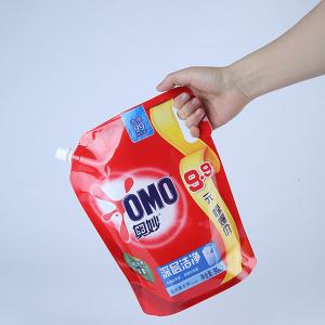 China 220ml 2.5L Biodegradable Spout Pouch Packaging Aluminum Foil factory