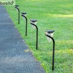 5V 300mAh Outdoor Solar Lamps 1.4W Monocrystalline Silicon IP55 Waterproof