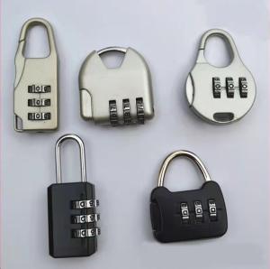 China Wearproof Metal Bag Lock 3 Digit Travel Suitcase Luggage Lock factory