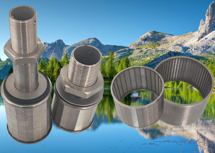 ISO9001 V Shaped 5.8m Length Johnson Wire Screen For Filtration