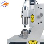 Best selling mini metal cnc 3d carving machine 3040 4 axis wood engraving