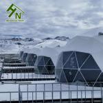 Waterproof 4 People Geodesic Dome Tent 7m 8m Diameter For Living