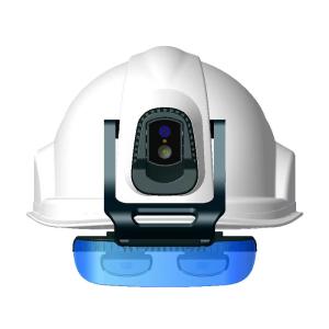 China Augmented Reality AR Helmet AI PS Live Video Geo-Fencing EIS Wireless Transmission Construction Site factory