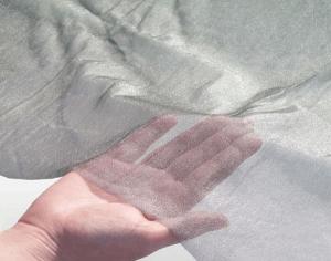 China Ultra Thin Stainless Steel Wire Cloth , Metal Mesh Fabric For RFI EMI Shielding factory