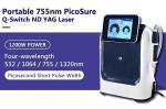 DPL 2022 Newest 1064nm 755nm 532nm Picosecond Laser Q Switched Nd Yag Laser