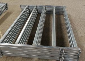 China Heavy Duty Steel Cattle Fence / Trellis 30x60mm Full Welding Livestock Fence Panels factory