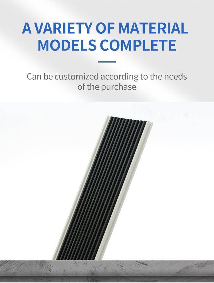 Rubber Plastic Stair Nosing Flat Seal