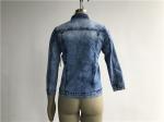 LTD Kids Denim Jacket Mottle Wash Button Through Boys Denim Jacket TW78757