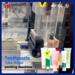 60-100 Bottles/Min Toothpaste Packing Machine Aluminium Tube Filling And Sealing