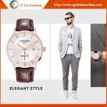 Trendy Watch for Business Man Sport Wristwatches Men Stainless Steel Genuine