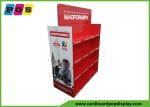 Double Sided Corrugated Pallet Display Stands For Box Packed Games PA039
