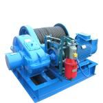 Double Speed Electric Wire Rope Winch For Wire Pulling 5 Ton 10 Ton