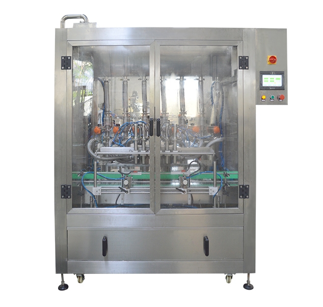 4 Nozzles Automatic Chilli Sauce Packing Machine for Pet Bottle Customizable Design