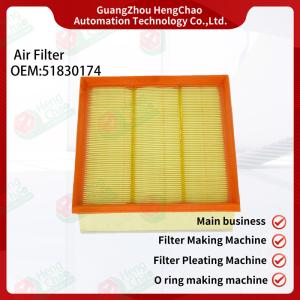 China Car Air Conditioner Filter Making Machine Production Air Filter OEM 51830174 factory