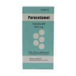 Antipyretic - analgesic Medicines Paracetamol Tablets 10*10's / Box BP/USP