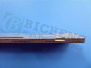 China 60mil TMM10i RF Circuit Boards Immersion Silver PTFE Microwave PCB factory