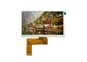 China 7 Inch Horizontal Industrial TFT Display 800x480 OEM Custom FPC on sale