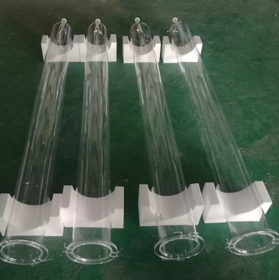 High Quality Fused Silica Quartz Cone Tube Actinia Detectors