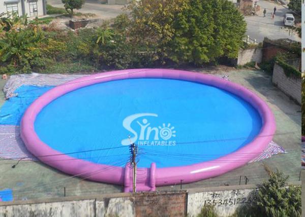 20m dia. outdoor giant inflatable water swimming pool for kids N adults water