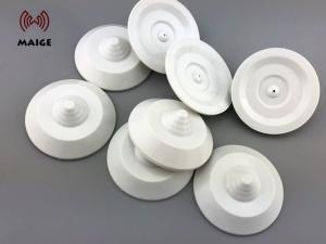 China Alarm Anti Theft Retail Shop Security Rf Hard Tag Large Cone Tag In White Color factory