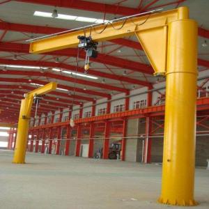 China 10 Ton Electric Hoist Jib Crane Floor Mounted With Cantilever Swinging Arms on sale