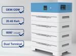 Energy Storage Battery 51.2V 100Ah Inverter Stackable LiFePo4 Battery 200Ah