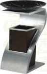 GPX-78A Room Service Equipments , Diamond Stainless Steel Dustbin For Hotel