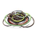 AS568 Metrics JIS O Rings Seal FKM BUNA NBR Coloured Rubber O Rings