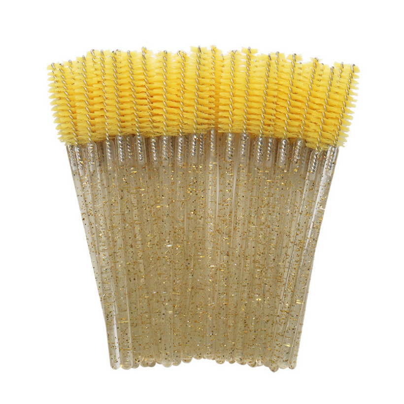 Glitter Eyelash Extension Accessories Crystal Mascara Wands Brush