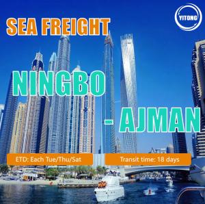 China Sea Freight From Ningbo To Ajman factory