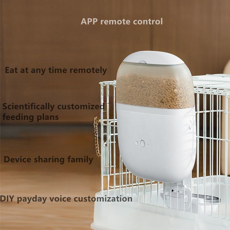 BPA Free Pet Automatic Feeders App Remote Control Food Dispenser Customized