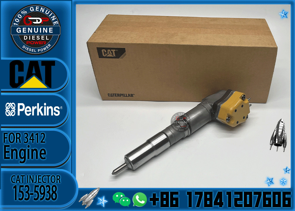 Diesel Engine Injector 3412Fuel Injector 232-1183 179-6020 153-5938 20R-4148 FOR C-AT