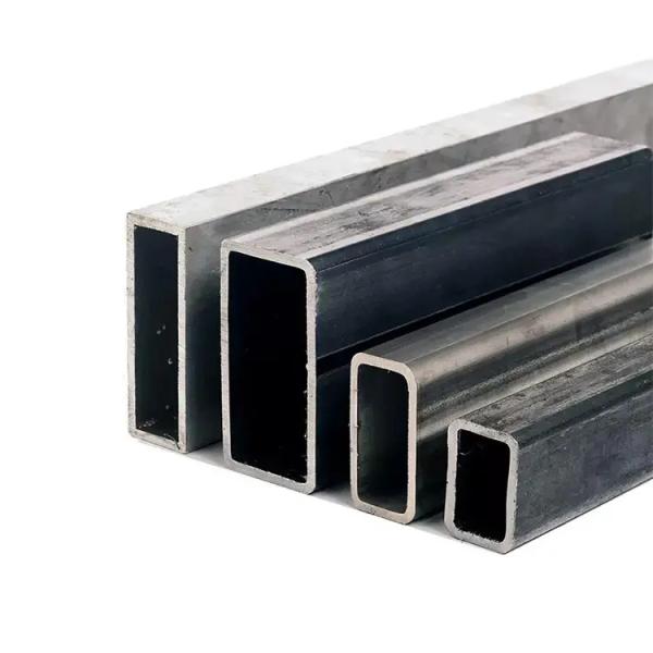 China Q345E Black grey Square  Rectangular Seamless Steel Pipes factory