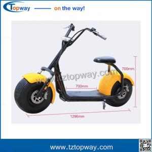China Harley Electric Scooter 800w 1000w seev citycoco 2000w electric scooter with fat bike tire factory