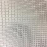 Clear PVC Mesh Fabric Tarpaulin Clear White Transparent Fabric