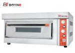 Commercial Pizza Oven 20~500°C one Deck Durable Stainless Steel Gas Bakery Ovens