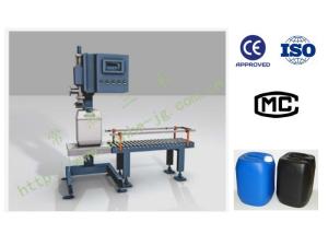 China 10L-50L Semi Automatic Liquid Weighing Filling Packing Machine 300 Drums Packing Per Hour factory