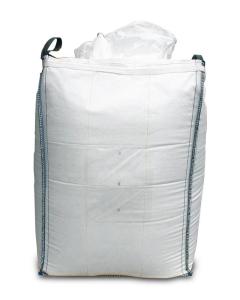 China White Color PP Bulk Bags 1000KGS 1500KGS Jumbo Salt Bags Side Seam Loops factory