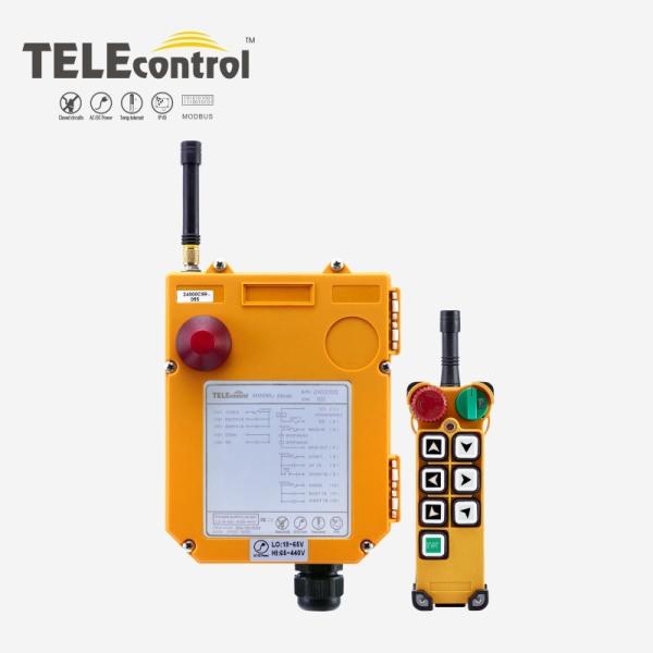F24-6S Industrial Radio Remote Control System Telecontrol 3 Axis Remote Hoist