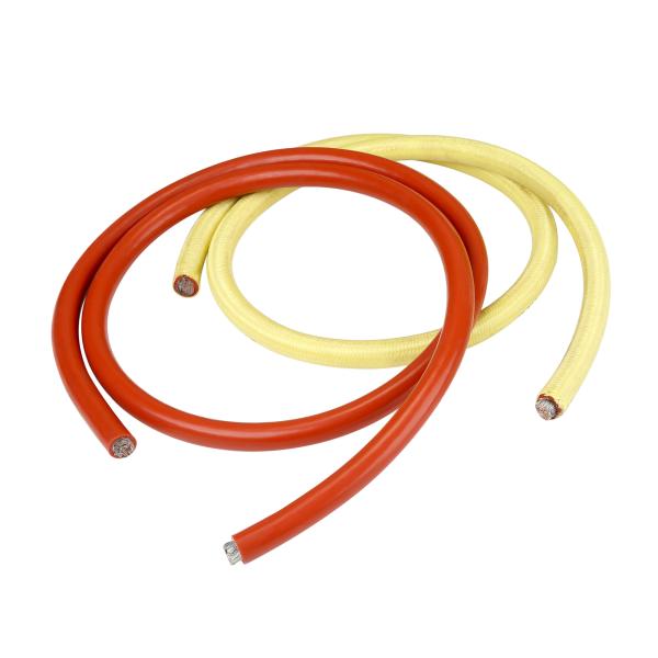 UL758 AWM3068 Silicone Rubber Insulated Wire Cables 600V/250C 20AWG FT2 Yellow