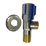 1/2Inch Chromed Sink Angle Stop Valve Lavatory Angle Valve
