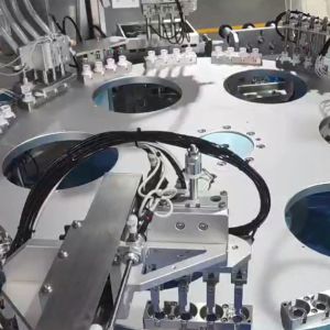 Servo Automatic Desiccant Cap Assembly Machine 100pcs/min