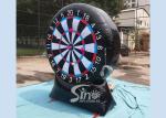 Giant inflatable soccer dart board with stand made with pvc tarpaulin material