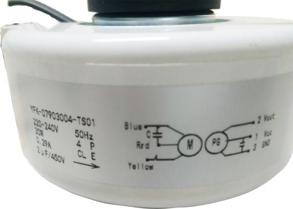 HVAC Replace DC Resin Packing Motor Dust Proof 1250 R / Min High Speed
